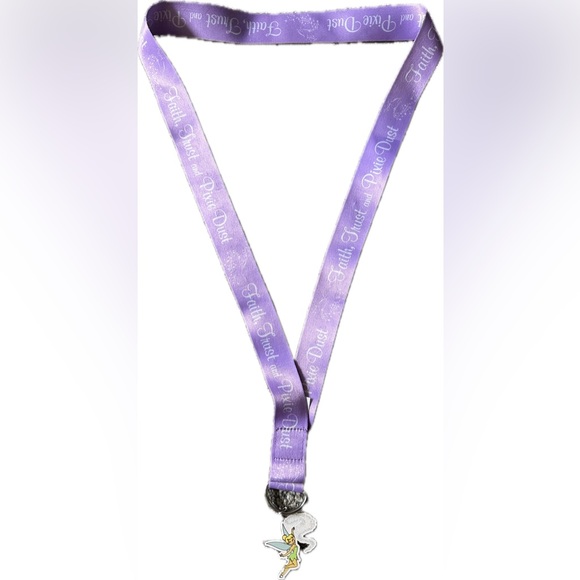 Disney Accessories - Disneyland Tinker Bell Pin Trading Lanyard